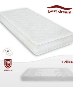 Best Dream Siglo 20 cm 7 zónás kemény hideghab matrac