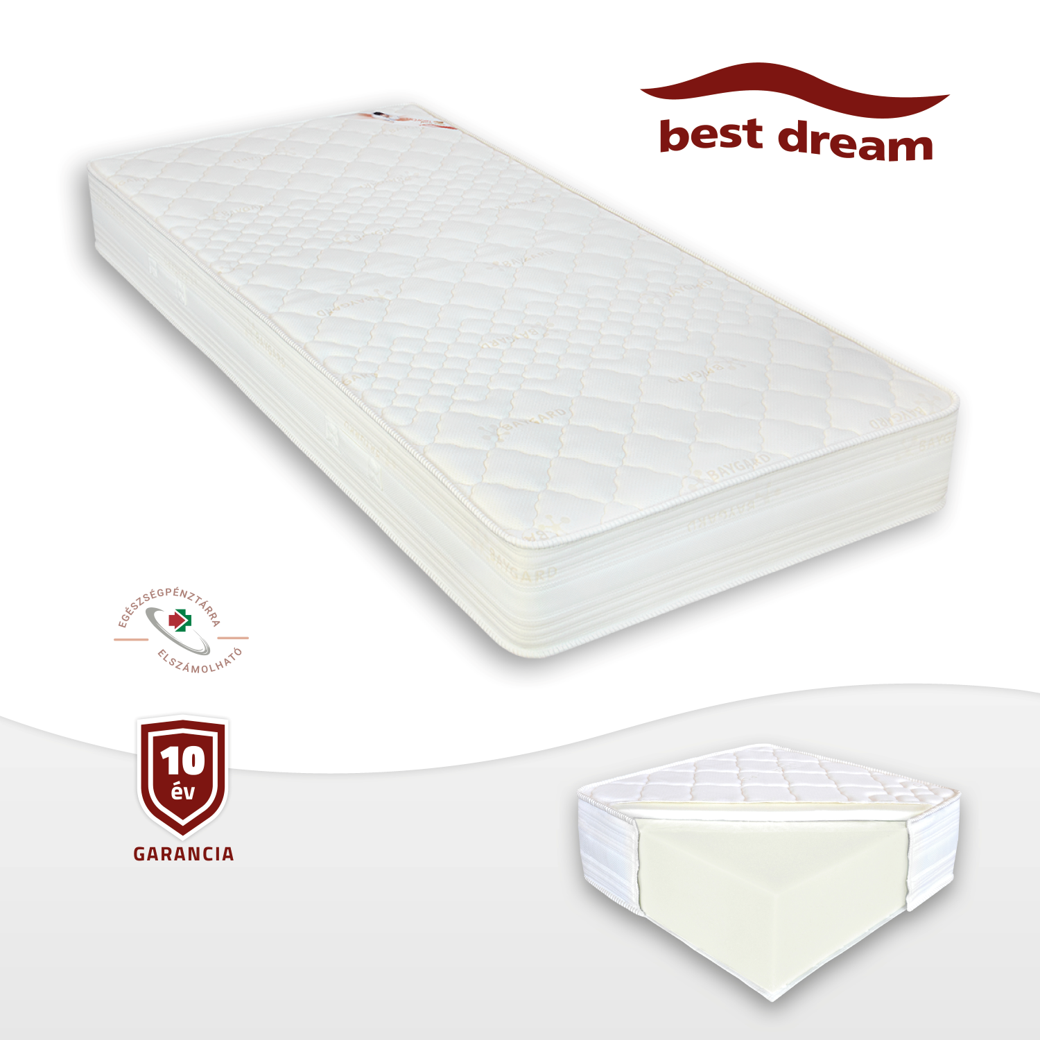 BestDream Memory Comfort matrac