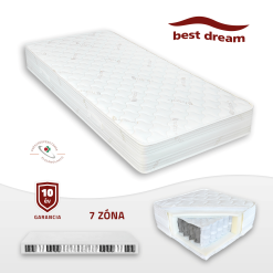 Best Dream pocket spring matrac , 7 zónás kialakítás