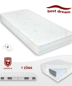 Best Dream pocket spring matrac , 7 zónás kialakítás