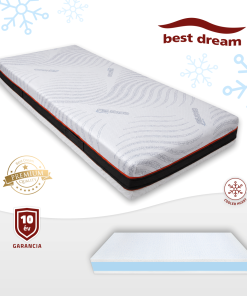 Best Dream Cool Memory 22 cm kétoldalas memóriahabos latex matrac