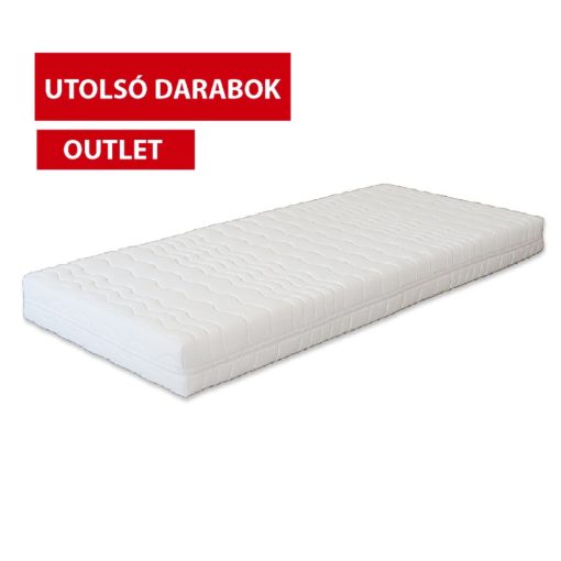 OUTLET Sleepconcept Ergo Hard, ortopéd hideghab matrac, levehető antibakteriális huzattal, 18 cm vastag, 200x200 cm
