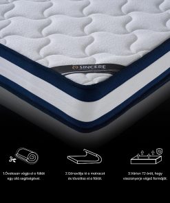 Alternative view of Sincere Comfort Aurora Plus 20 cm közepesen kemény táskarugós matrac
